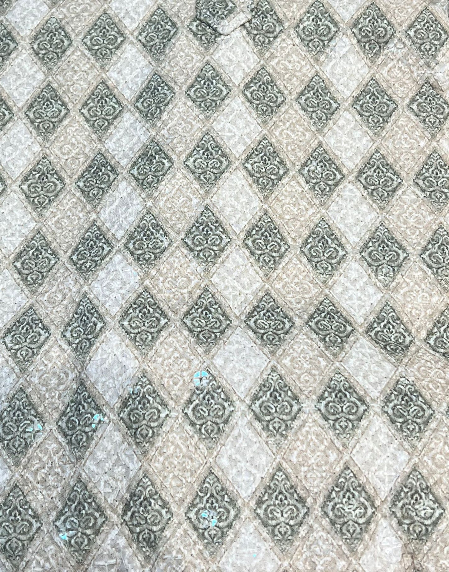 Chikan Sequin Digital Print