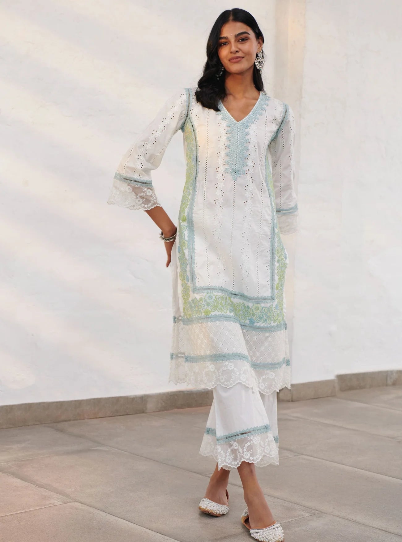 Mulmul White Cotton Wiltshire