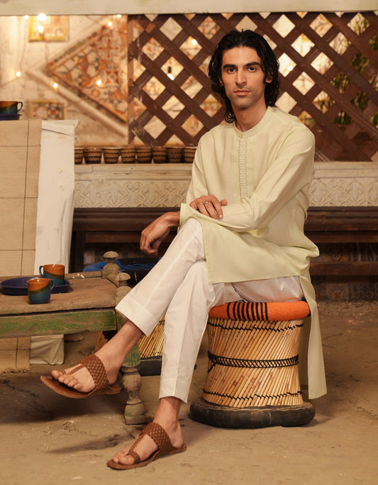 Pistachio Kurta