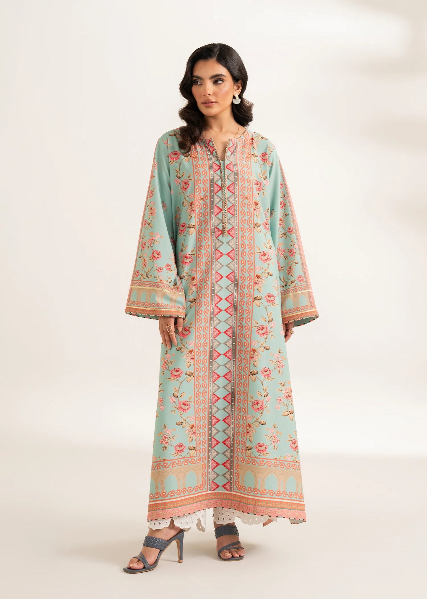 Sage Printed Kurta