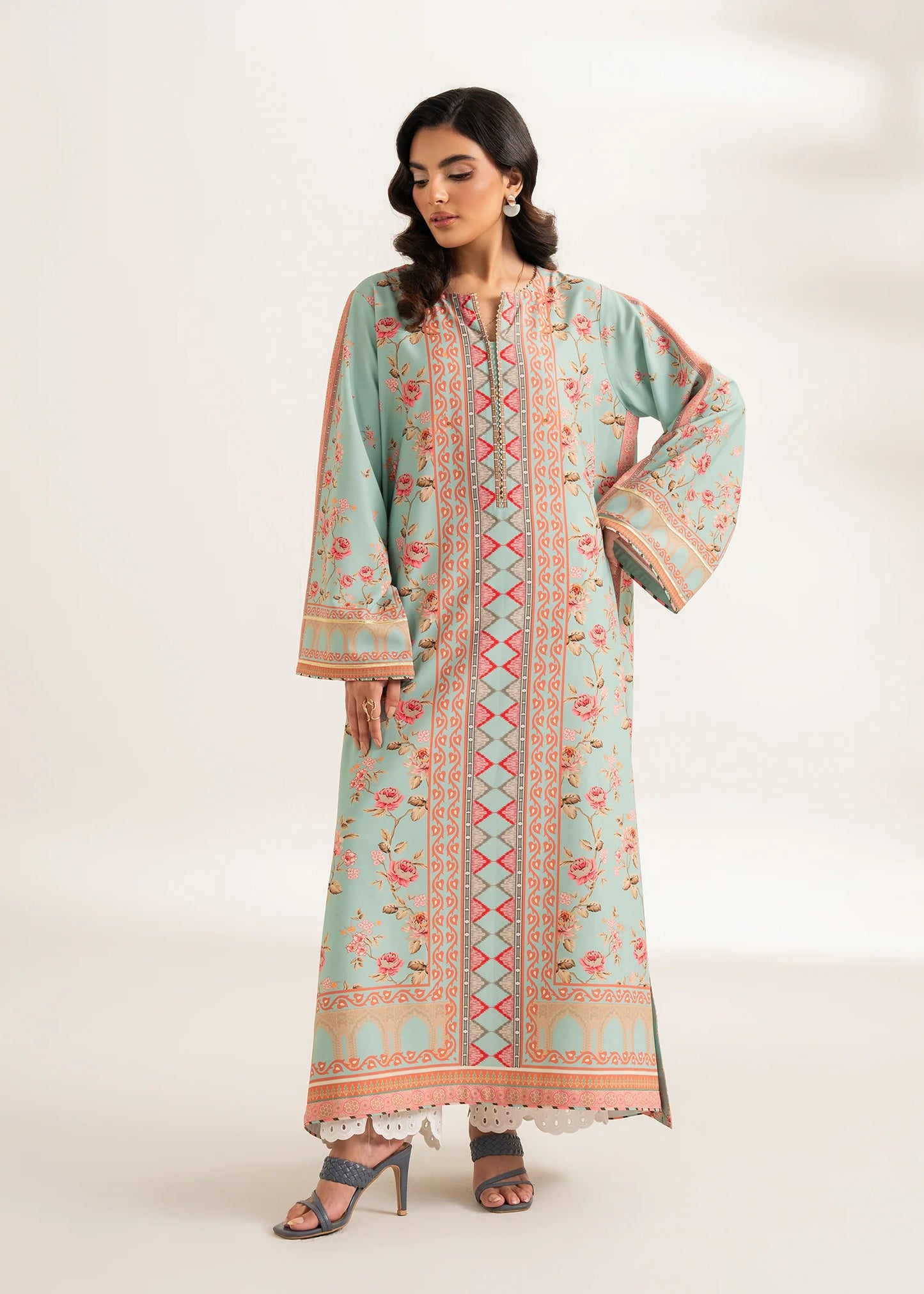 Sage Printed Kurta
